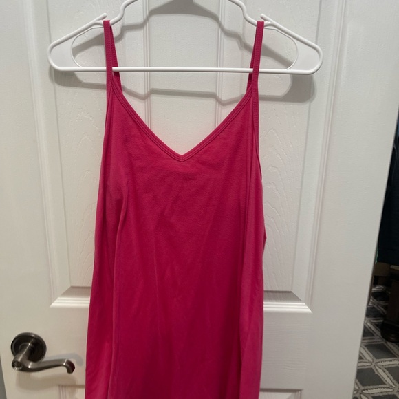Women's Pink Tank Top - Picture 2 of 9